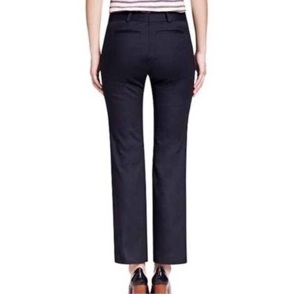 NWT Tory Burch Skinny Pant Medium Navy Blue 411 sz 0 - Picture 2 of 11